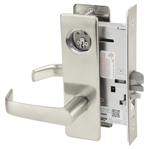Picture of Corbin Russwin ML2051 NSM Entrance or Office Mortise Lock, NS Lever, M Escutcheon