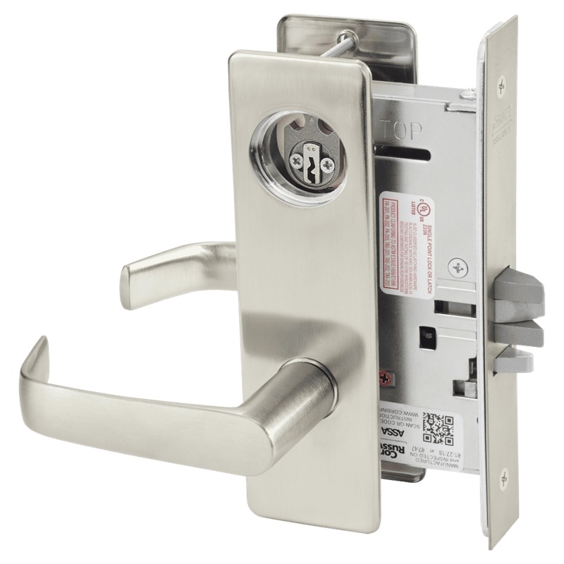 Picture of Corbin Russwin ML2055 NSM Classroom Mortise Lock, NS Lever, M Escutcheon