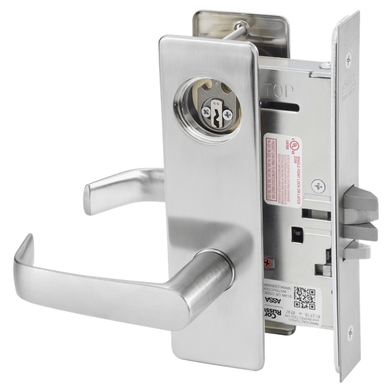 Picture of Corbin Russwin ML2057 NSM Storeroom or Closet Mortise Lock, NS Lever