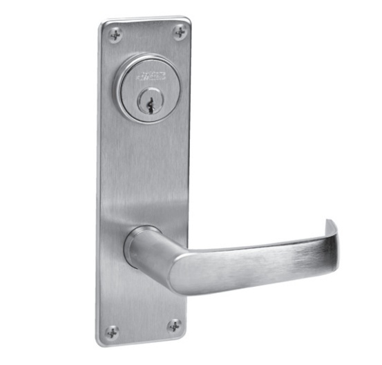Picture of Corbin Russwin ML2032 NSN Institution or Utility Mortise Lock, NS Lever, N Escutcheon