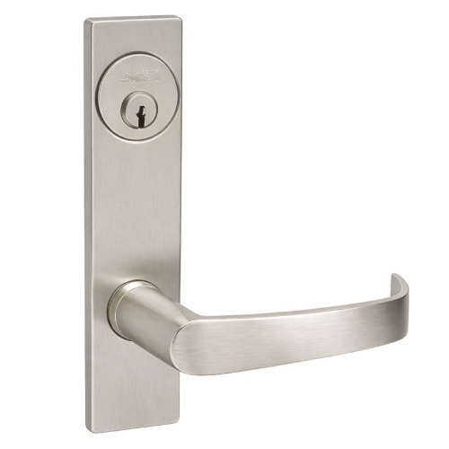 Picture of Corbin Russwin ML2022 NSP Store Door Mortise Lock, NS Lever, P Escutcheon