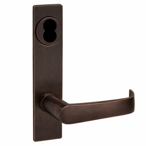 Picture of Corbin Russwin ML2022 NSP Store Door Mortise Lock, NS Lever, P Escutcheon