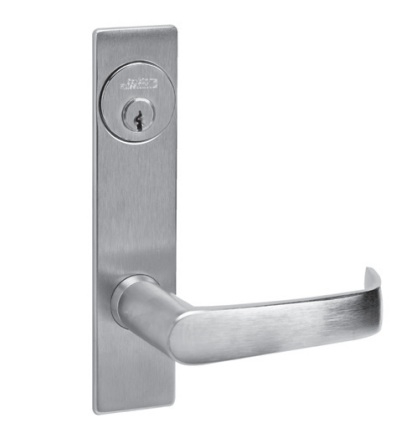 Picture of Corbin Russwin ML2057 NSP Storeroom or Closet Mortise Lock, NS Lever