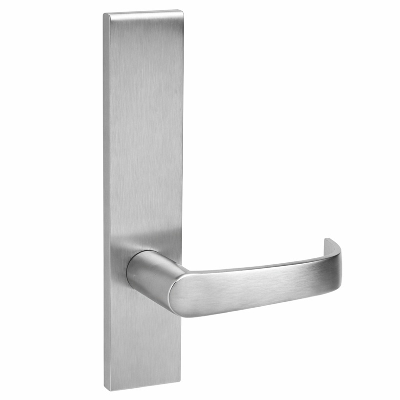 Picture of Corbin Russwin ML2010 NSR Passage or Closet Mortise Lock, NS Lever, R Escutcheon