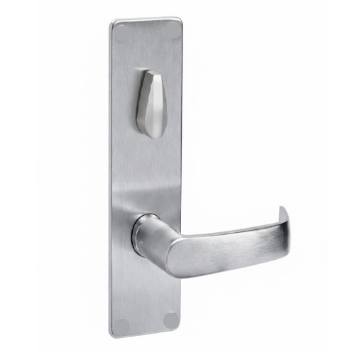 Picture of Corbin Russwin ML2020 NSR Privacy, Bedroom or Bathroom Mortise Lock, NS Lever, R Escutcheon