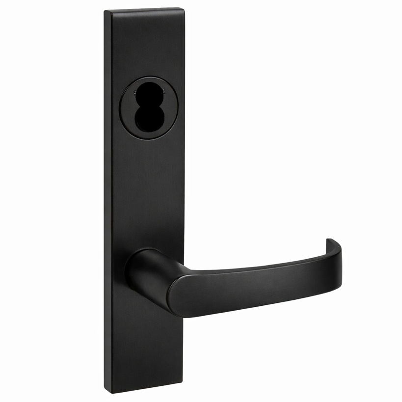 Picture of Corbin Russwin ML2024 NSR Entrance or Storeroom Mortise Lock, NS Lever, R Escutcheon