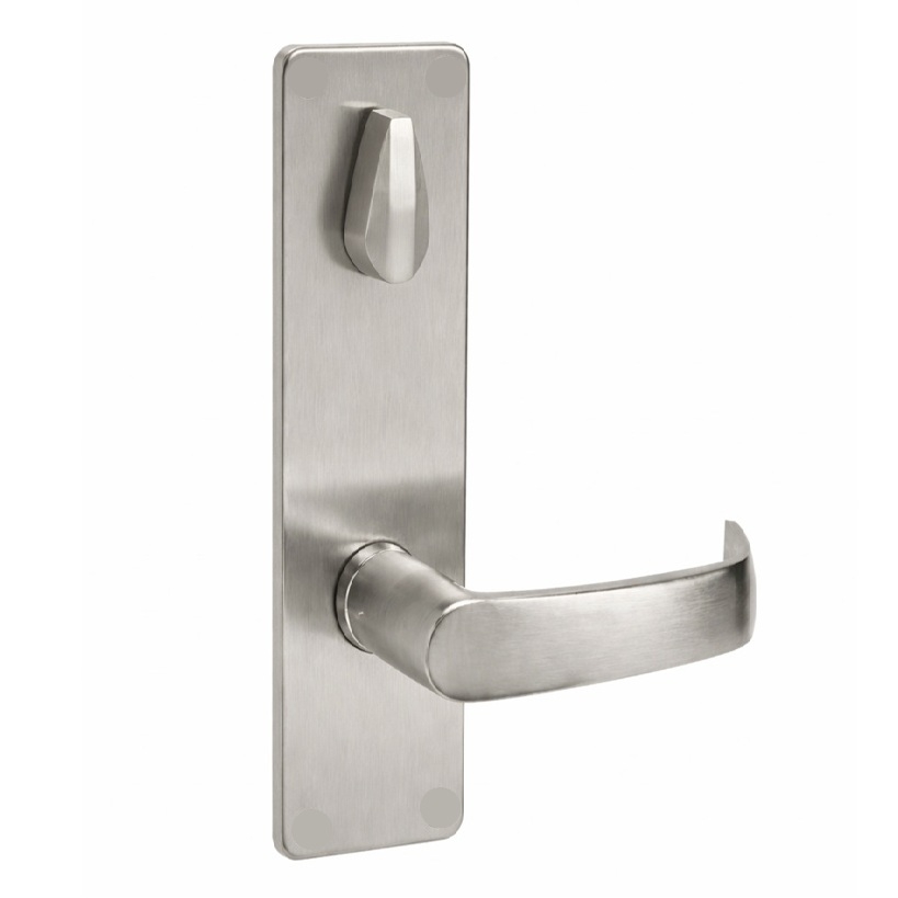 Picture of Corbin Russwin ML2030 NSR Privacy, Bedroom or Bathroom Mortise Lock, NS Lever, R Escutcheon