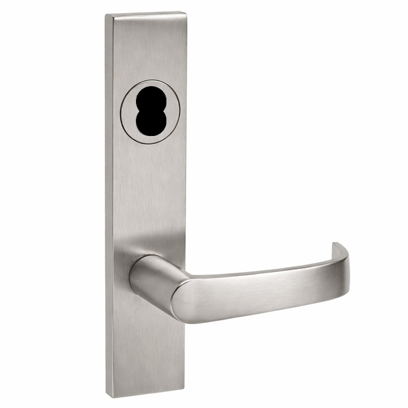 Picture of Corbin Russwin ML2072 NSR Classroom Intruder Mortise Lock, NS Lever, R Escutcheon