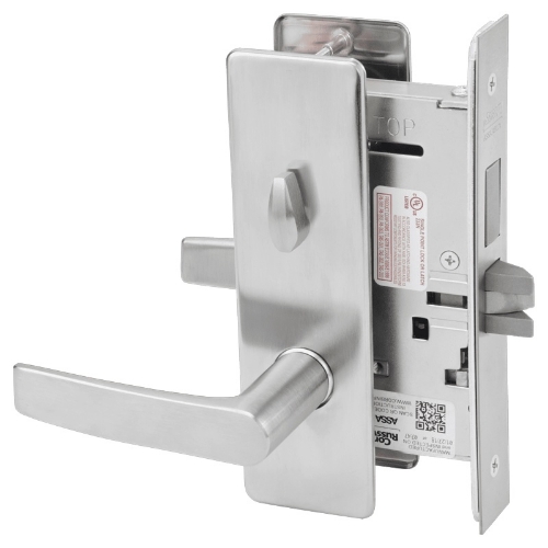 Picture of Corbin Russwin ML2020 ASM Privacy, Bedroom or Bathroom Mortise Trim Pack, AS Lever
