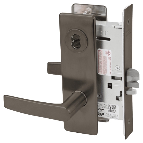 Picture of Corbin Russwin ML2055 ASM Classroom Mortise Lock, AS Lever, M Escutcheon