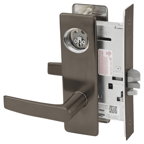 Picture of Corbin Russwin ML2055 ASM Classroom Mortise Lock, AS Lever, M Escutcheon