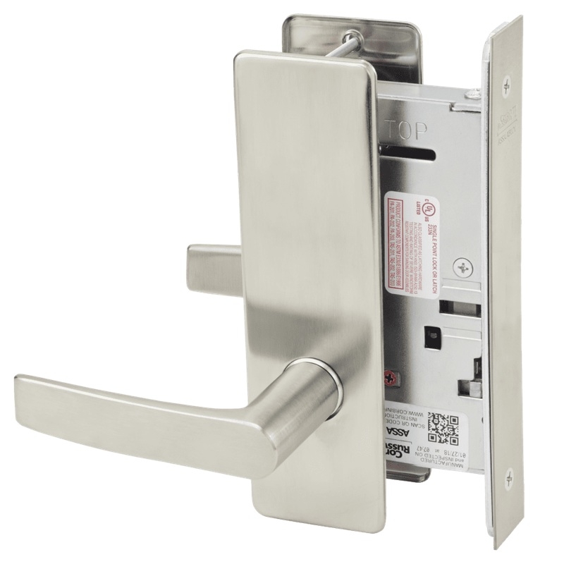 Picture of Corbin Russwin ML2070 ASM Full Dummy Trim Mortise Trim, AS Lever, M Escutcheon