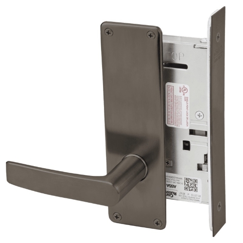Picture of Corbin Russwin ML2050 ASN Half Dummy Trim Mortise Trim, AS Lever, N Escutcheon