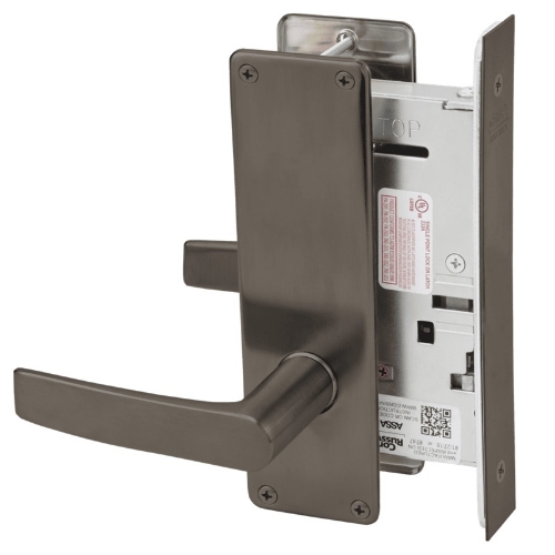 Picture of Corbin Russwin ML2070 ASN Full Dummy Trim Mortise Trim, AS Lever, N Escutcheon