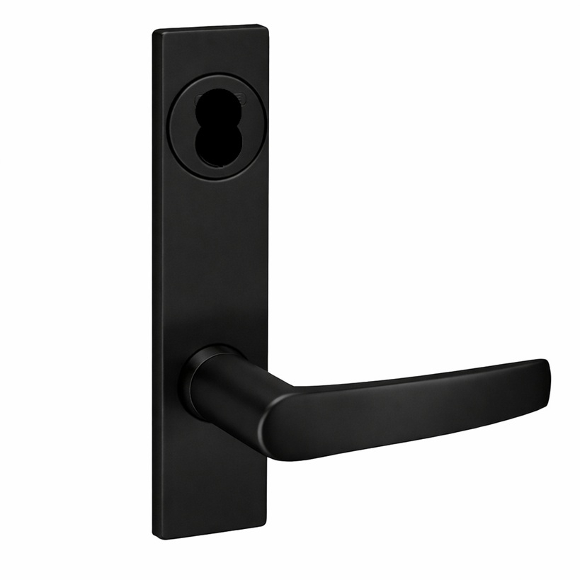 Picture of Corbin Russwin ML2048 ASP Entrance or Apartment Mortise Lock, AS Lever, P Escutcheon