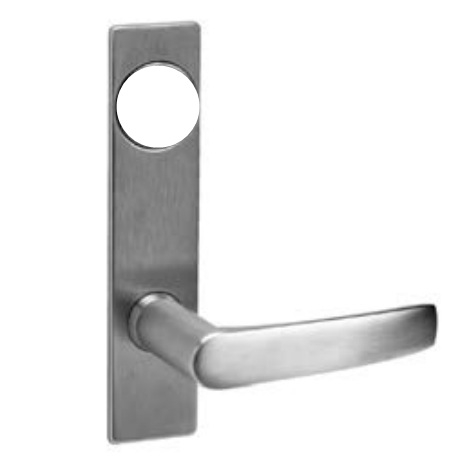 Picture of Corbin Russwin ML2048 ASP Entrance or Apartment Mortise Lock, AS Lever, P Escutcheon