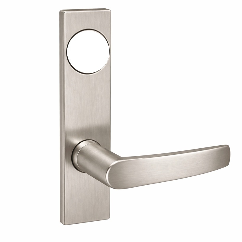 Picture of Corbin Russwin ML2048 ASP Entrance or Apartment Mortise Lock, AS Lever, P Escutcheon