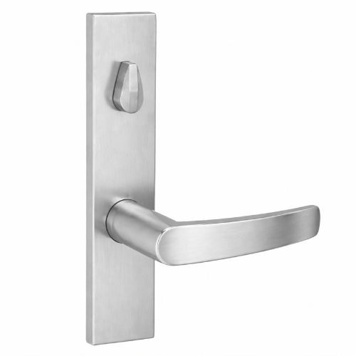 Picture of Corbin Russwin ML2030 ASR Privacy, Bedroom or Bathroom Mortise Lock, AS Lever, R Escutcheon