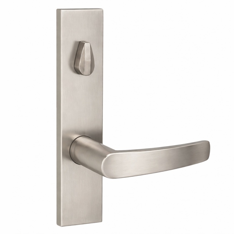 Picture of Corbin Russwin ML2030 ASR Privacy, Bedroom or Bathroom Mortise Lock, AS Lever, R Escutcheon