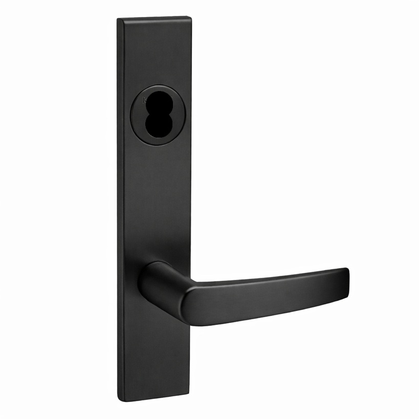 Picture of Corbin Russwin ML2065 ASR Dormitory or Entrance Mortise Lock, AS Lever, R Escutcheon
