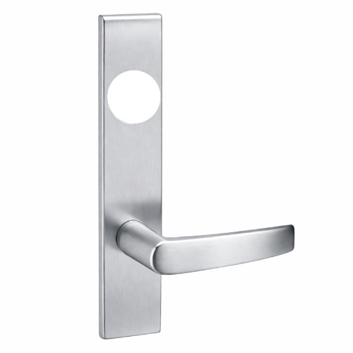 Picture of Corbin Russwin ML2065 ASR Dormitory or Entrance Mortise Lock, AS Lever, R Escutcheon