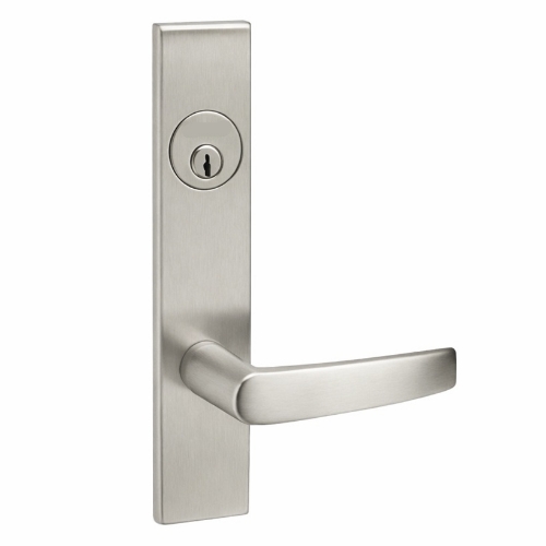 Picture of Corbin Russwin ML2067 ASR Apartment or Dormitory Mortise Lock, AS Lever, R Escutcheon