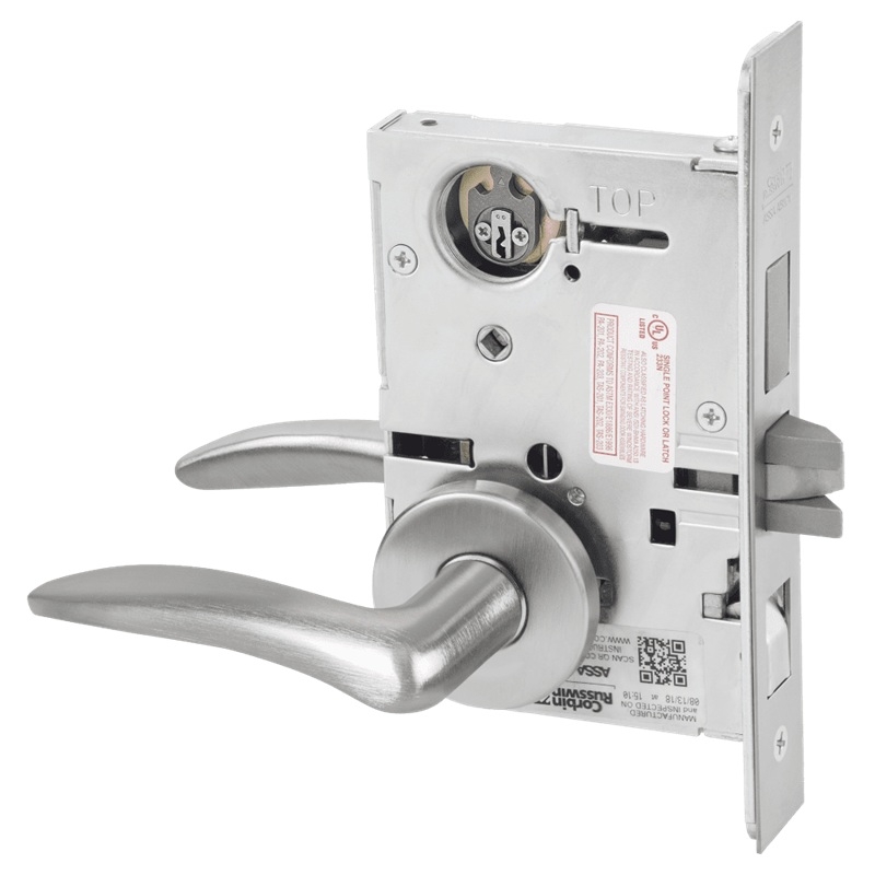 Picture of Corbin Russwin ML2048 DSA Entrance or Apartment Mortise Lock, DS Lever, A Rose