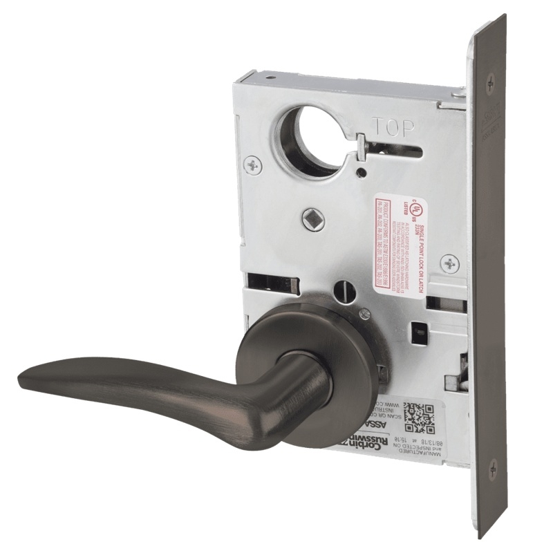 Picture of Corbin Russwin ML2050 DSA Half Dummy Trim Mortise Trim, DS Lever, A Rose