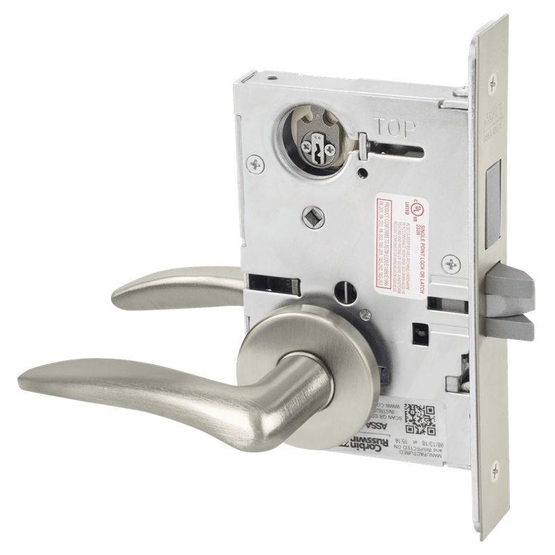 Picture of Corbin Russwin ML2065 DSA Dormitory or Entrance Mortise Lock, DS Lever, A Rose