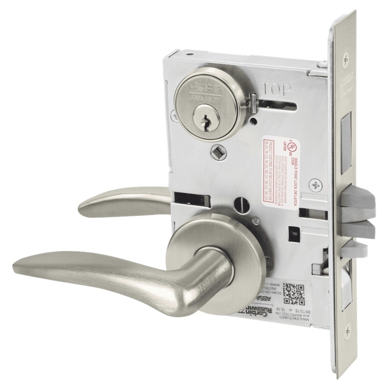 Picture of Corbin Russwin ML2067 DSA Apartment or Dormitory Mortise Lock, DS Lever, A Rose