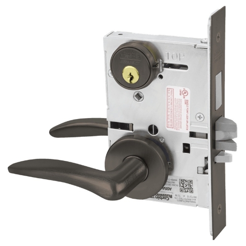 Picture of Corbin Russwin ML2075 DSA Security Entrance or Office Mortise Lock, DS Lever, A Rose