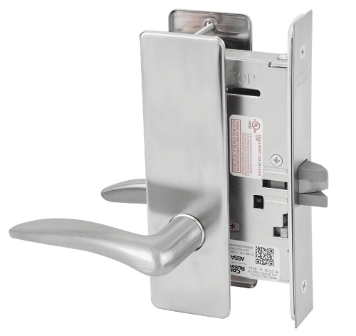 Picture of Corbin Russwin ML2010 DSM Passage or Closet Mortise Lock, DS Lever, M Escutcheon