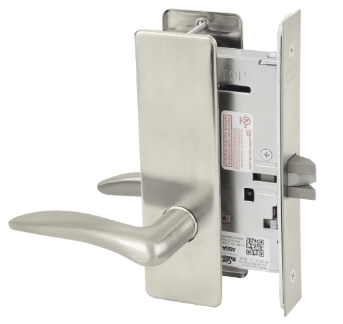 Picture of Corbin Russwin ML2010 DSM Passage or Closet Mortise Lock, DS Lever, M Escutcheon