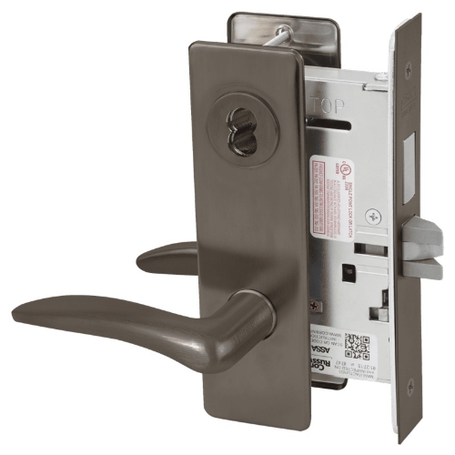Picture of Corbin Russwin ML2024 DSM Entrance or Storeroom Mortise Lock, DS Lever, M Escutcheon