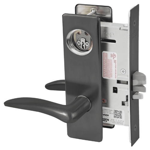 Picture of Corbin Russwin ML2042 DSM Entrance or Public Restroom Mortise Lock, DS Lever, M Escutcheon