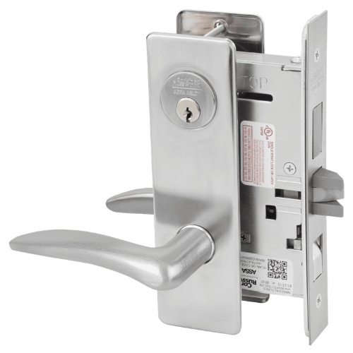 Picture of Corbin Russwin ML2048 DSM Entrance or Apartment Mortise Lock, DS Lever, M Escutcheon