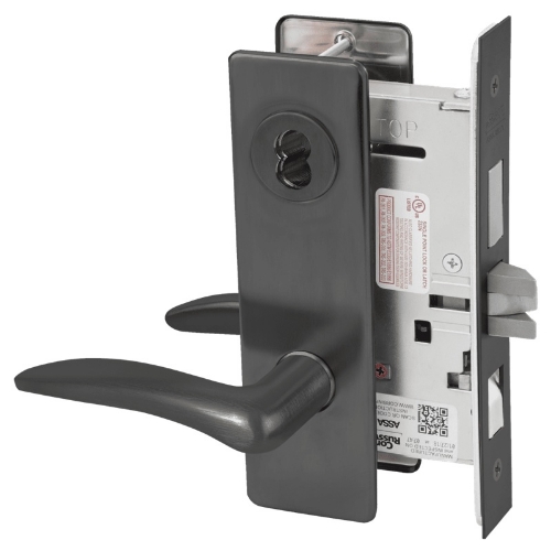 Picture of Corbin Russwin ML2048 DSM Entrance or Apartment Mortise Lock, DS Lever, M Escutcheon