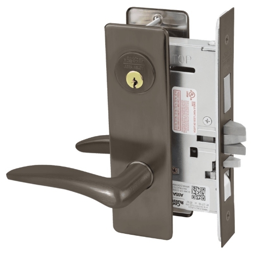 Picture of Corbin Russwin ML2067 DSM Apartment or Dormitory Mortise Lock, DS Lever, M Escutcheon