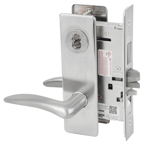 Picture of Corbin Russwin ML2067 DSM Apartment or Dormitory Mortise Lock, DS Lever, M Escutcheon