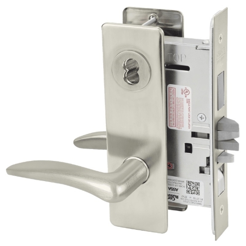 Picture of Corbin Russwin ML2067 DSM Apartment or Dormitory Mortise Lock, DS Lever, M Escutcheon