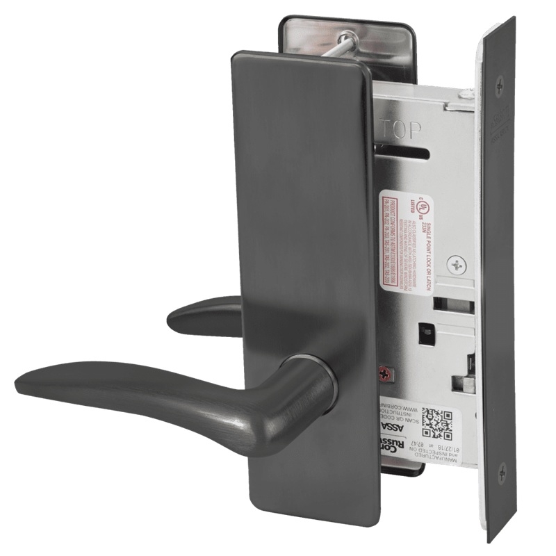 Picture of Corbin Russwin ML2070 DSM Full Dummy Trim Mortise Trim, DS Lever, M Escutcheon