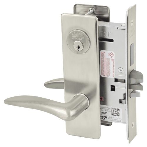 Picture of Corbin Russwin ML2075 DSM Security Entrance or Office Mortise Lock, DS Lever, M Escutcheon