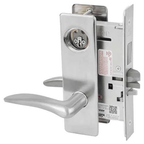 Picture of Corbin Russwin ML2075 DSM Security Entrance or Office Mortise Lock, DS Lever, M Escutcheon