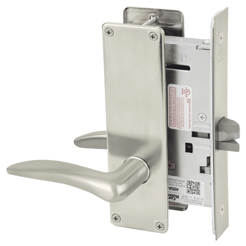 Picture of Corbin Russwin ML2010 DSN Passage or Closet Mortise Lock, DS Lever, N Escutcheon