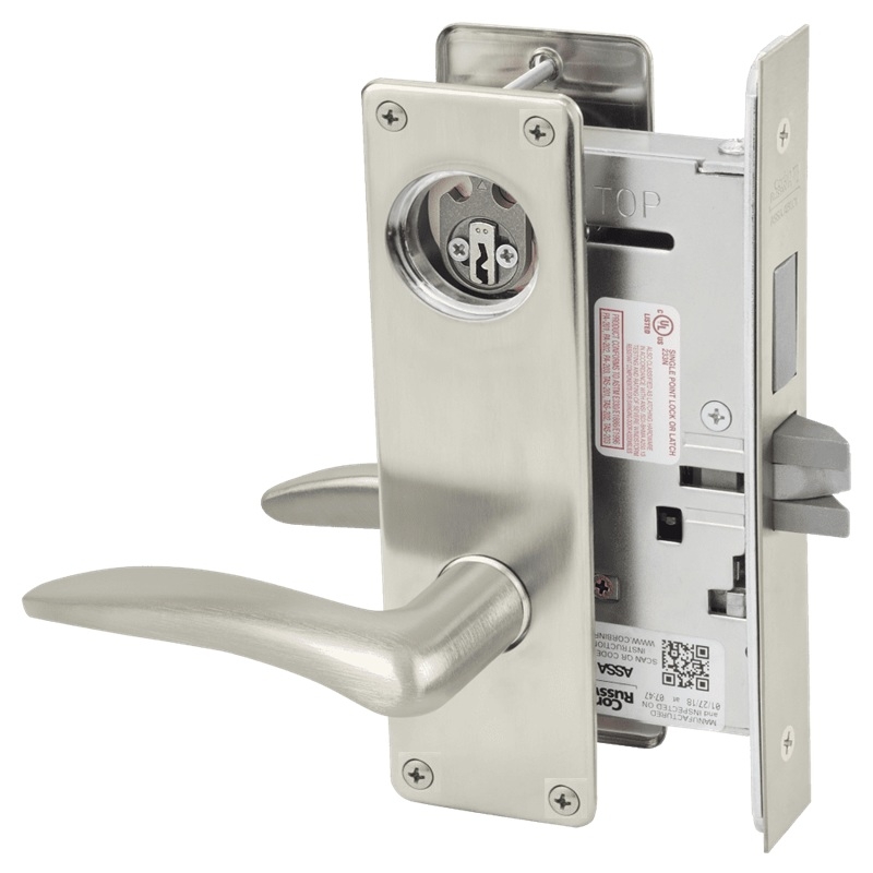 Picture of Corbin Russwin ML2022 DSN Store Door Mortise Lock, DS Lever, N Escutcheon
