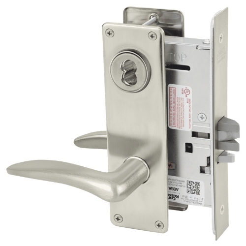 Picture of Corbin Russwin ML2032 DSN Institution or Utility Mortise Lock, DS Lever, N Escutcheon