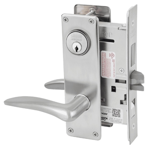 Picture of Corbin Russwin ML2048 DSN Entrance or Apartment Mortise Lock, DS Lever, N Escutcheon