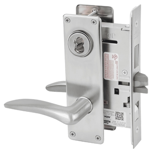 Picture of Corbin Russwin ML2048 DSN Entrance or Apartment Mortise Lock, DS Lever, N Escutcheon
