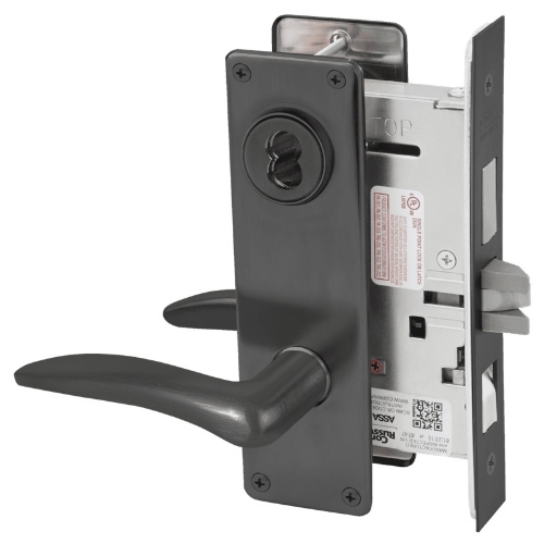 Picture of Corbin Russwin ML2048 DSN Entrance or Apartment Mortise Lock, DS Lever, N Escutcheon