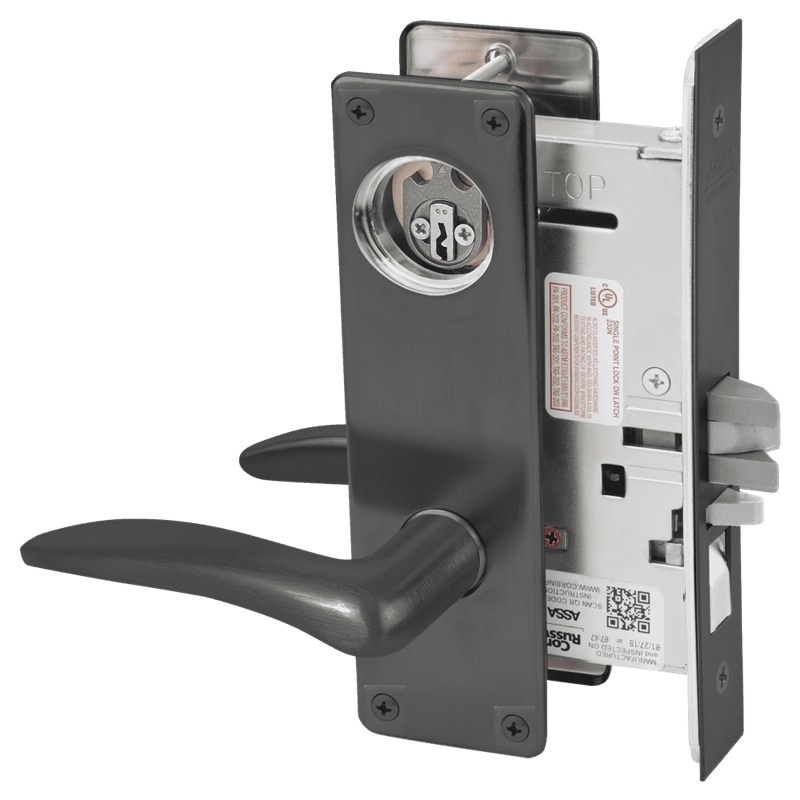 Picture of Corbin Russwin ML2051 DSN Entrance or Office Mortise Lock, DS Lever, N Escutcheon